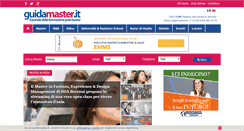 Desktop Screenshot of guidamaster.it